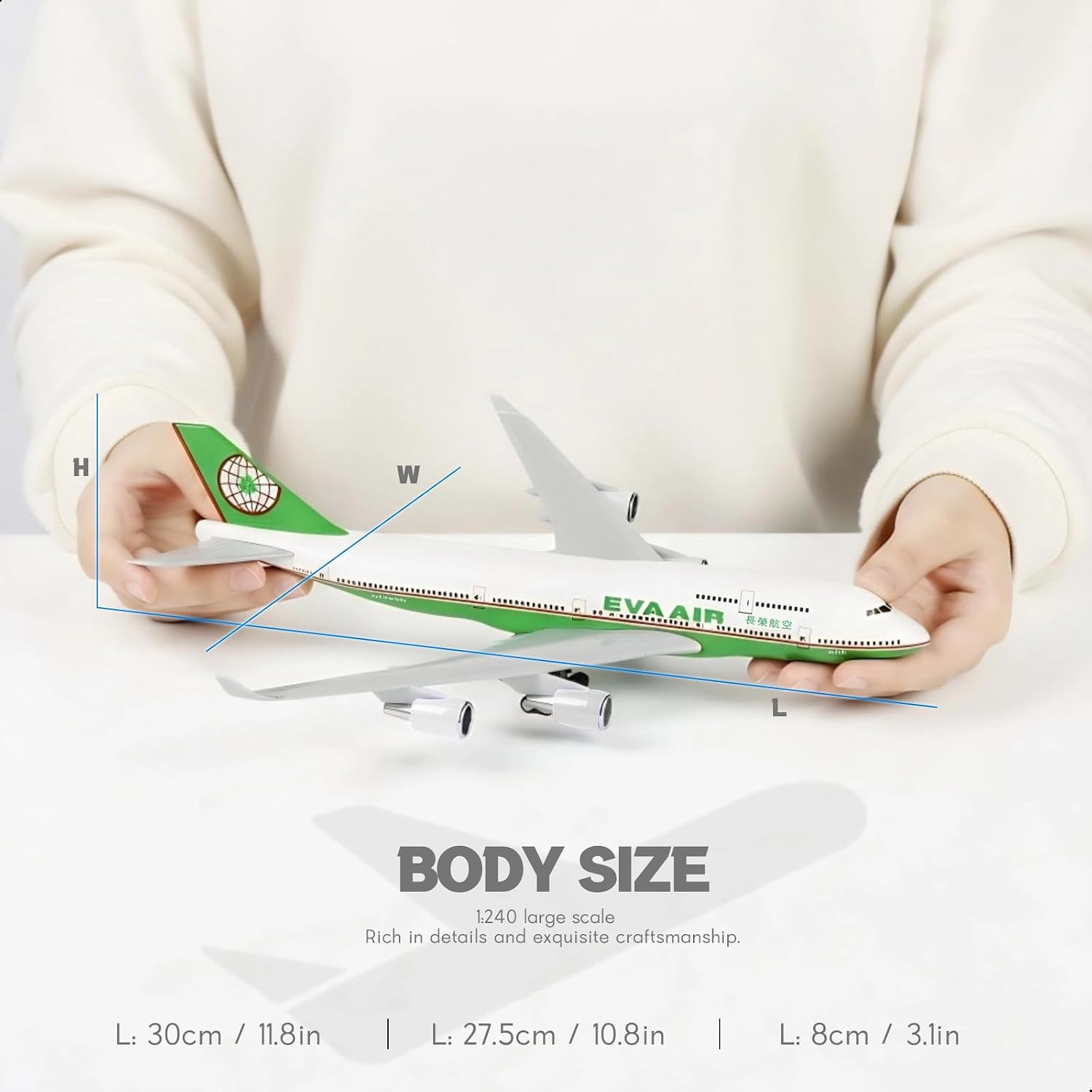 Model pesawat terbang resin EV - Model Kit Eva ulasan dan harga