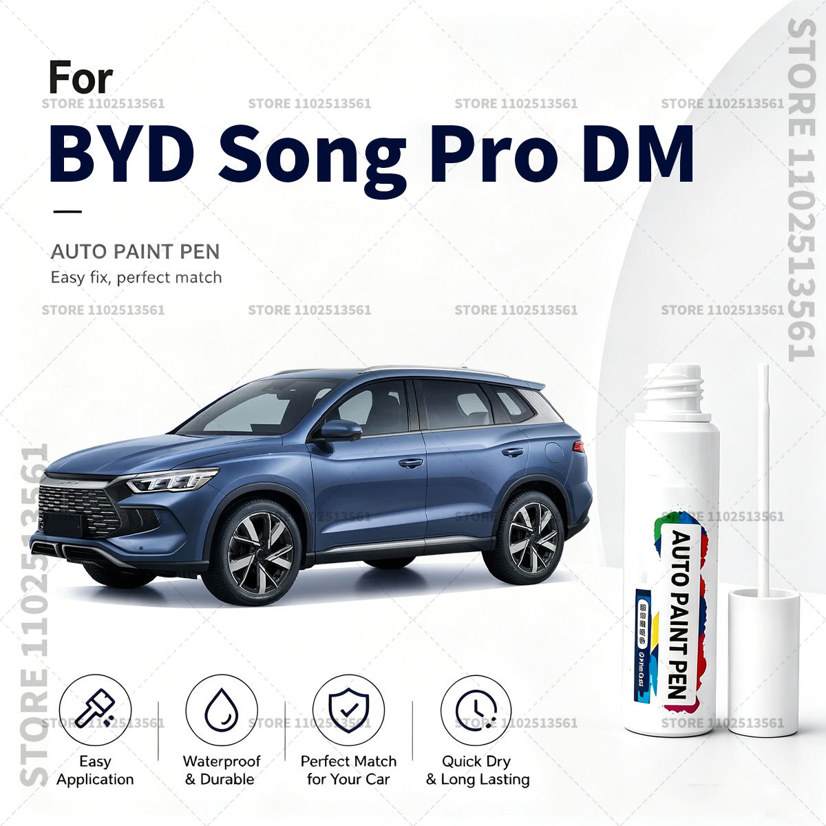 Pena Perbaikan Cat Mobil BYD S - Paint Model Kit ulasan dan harga