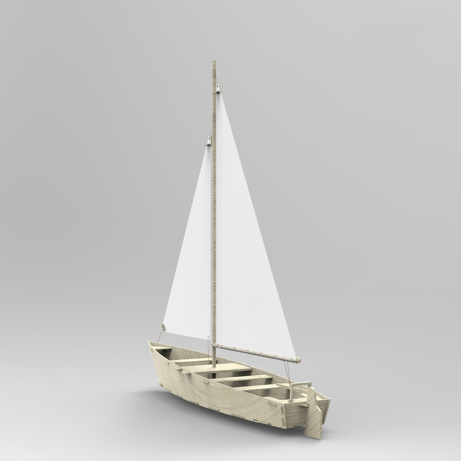 Kit Model Kapal Layar Kayu Bua - Model Kit Yacht ulasan dan harga