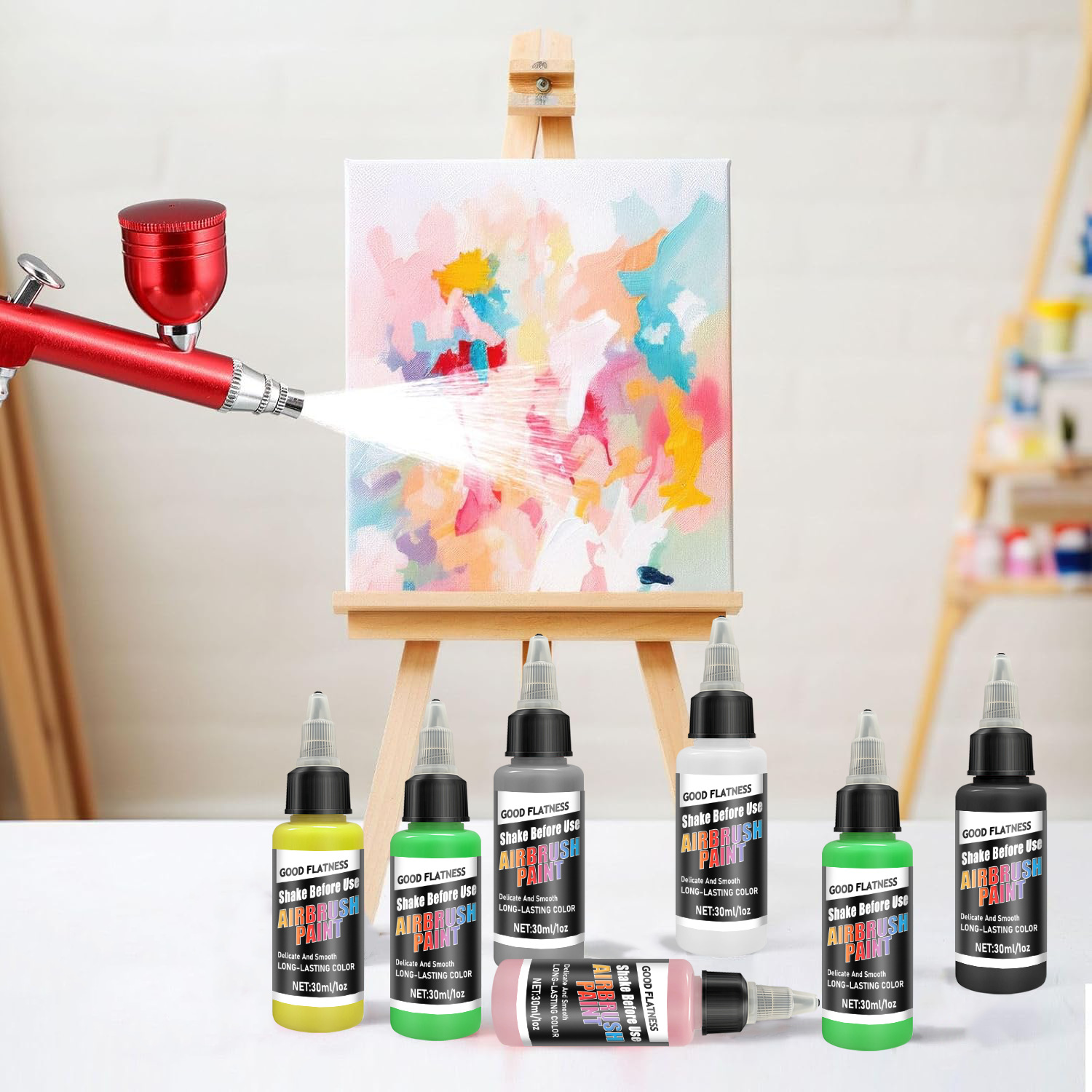 Set Cat Akrilik untuk Airbrush - Paint Model Kit ulasan dan harga
