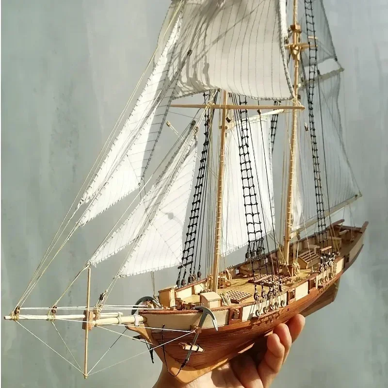 Kit Bangunan Model Perahu Laya - Model Kit Yacht ulasan dan harga